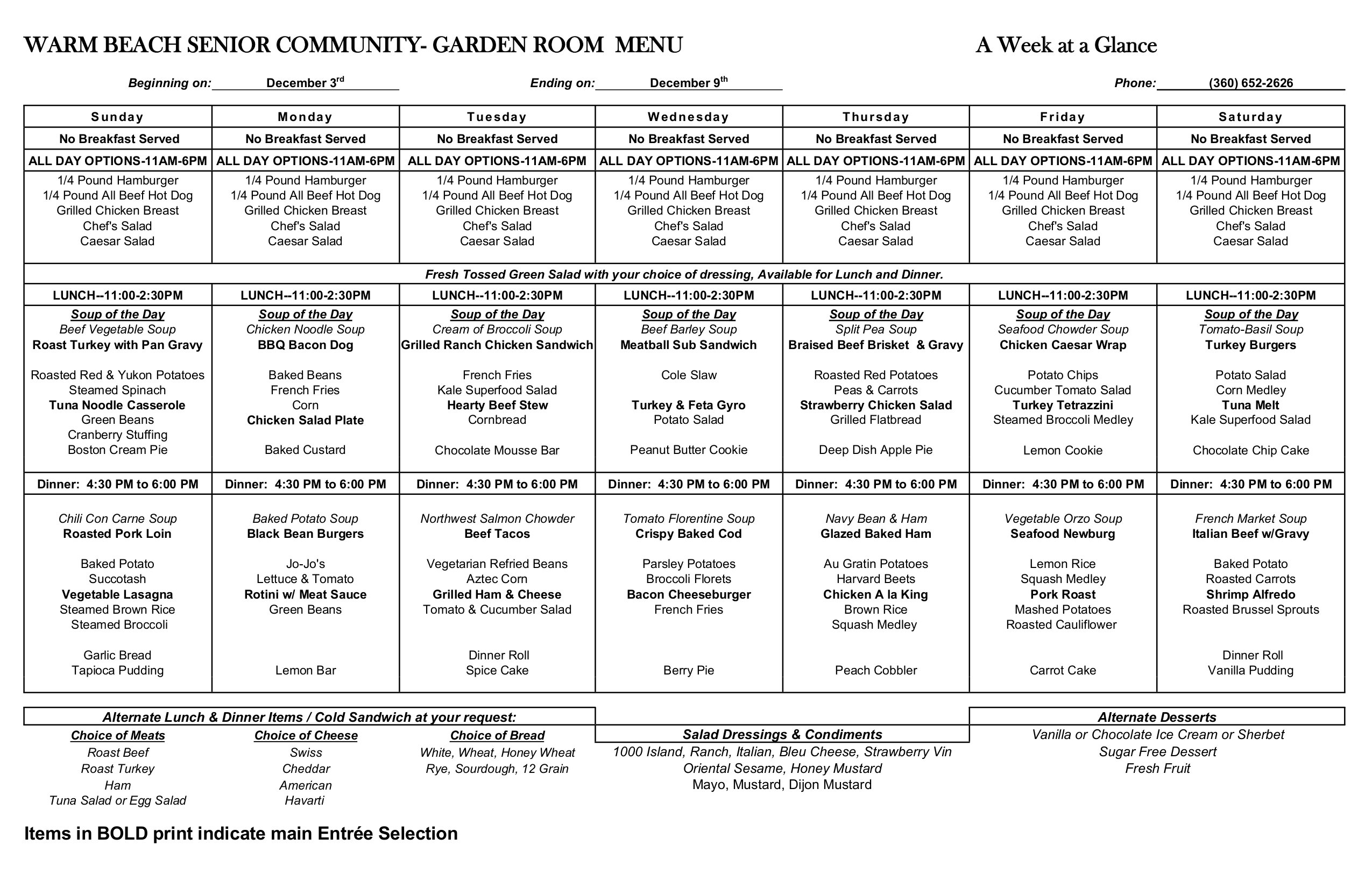 Warm Beach Senior Living Community Assisted Living Nursing Home